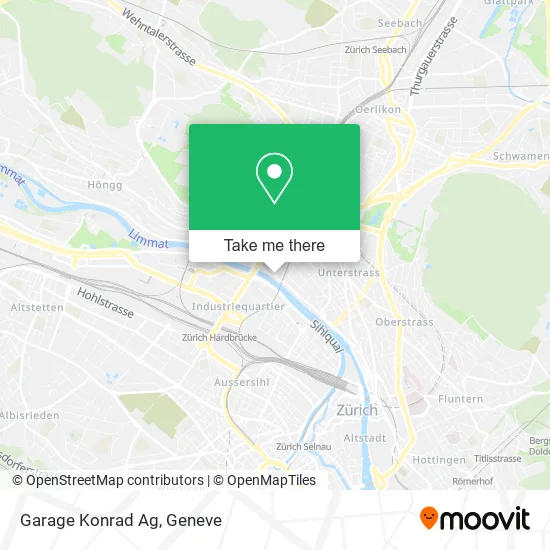 Garage Konrad Ag map