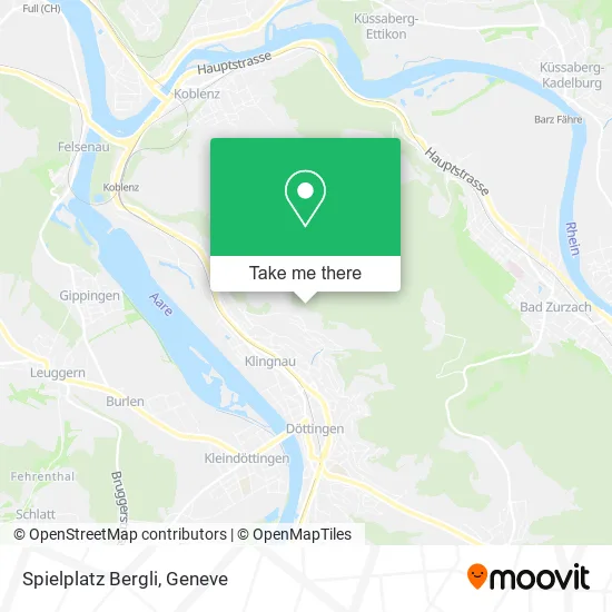 Spielplatz Bergli map