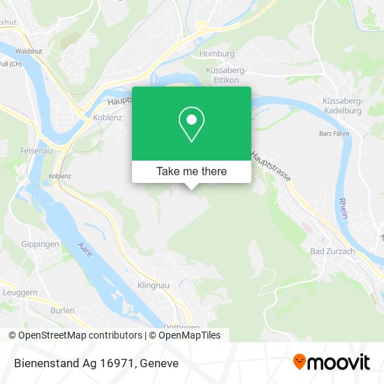 Bienenstand Ag 16971 map