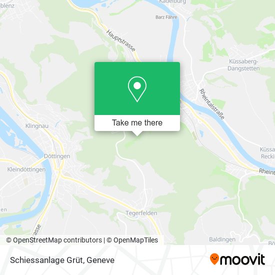 Schiessanlage Grüt map