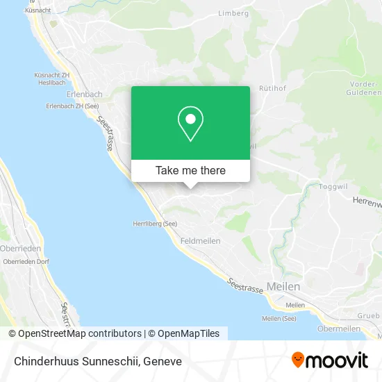 Chinderhuus Sunneschii map
