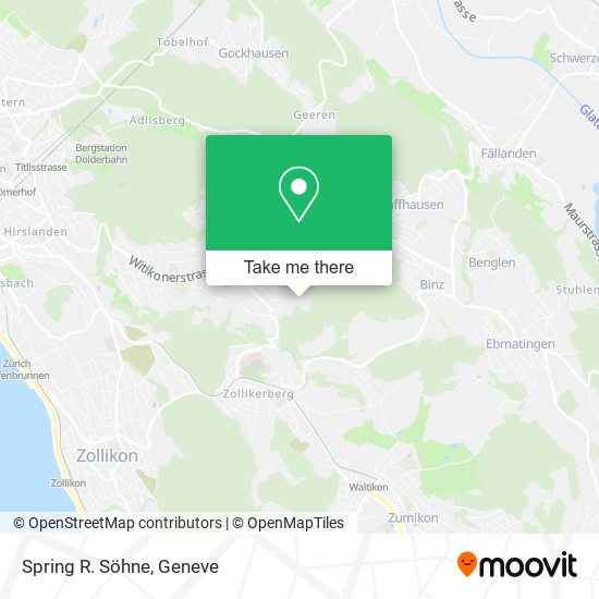 Spring R. Söhne map