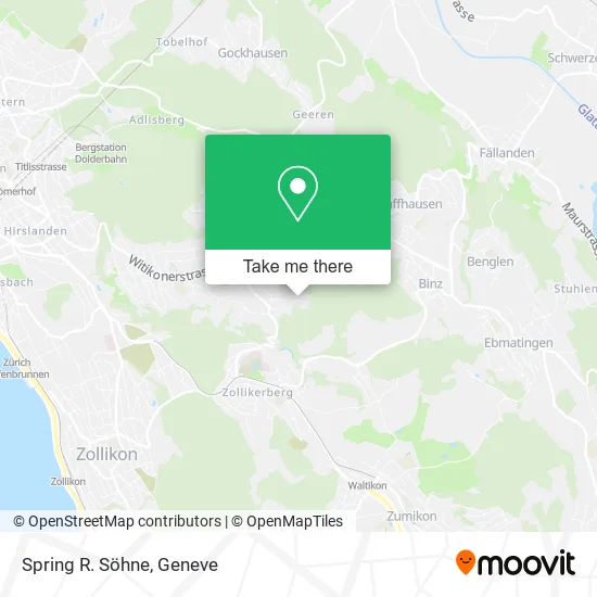 Spring R. Söhne map