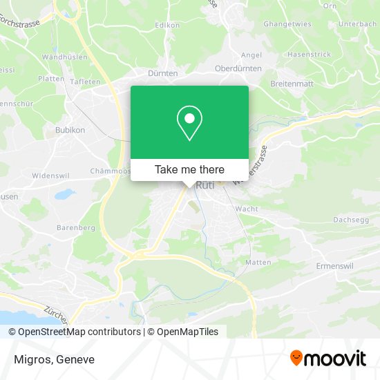 Migros map