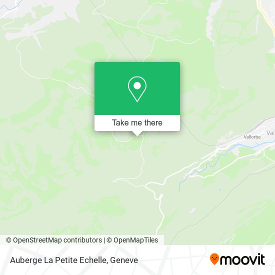 Auberge La Petite Echelle map