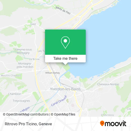 Ritrovo Pro Ticino map