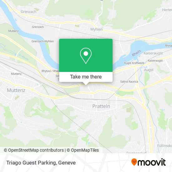 Triago Guest Parking map