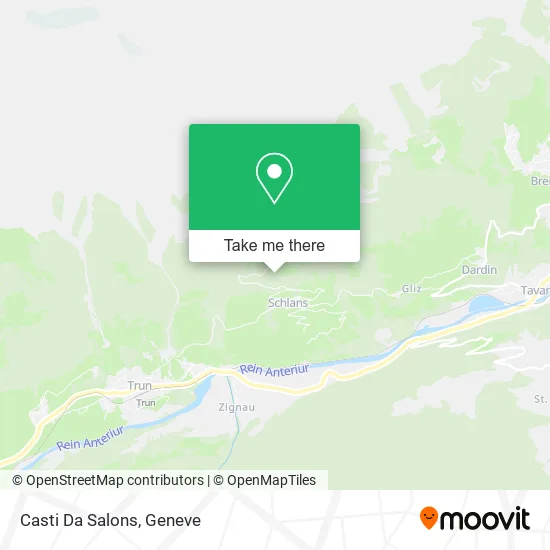 Casti Da Salons map