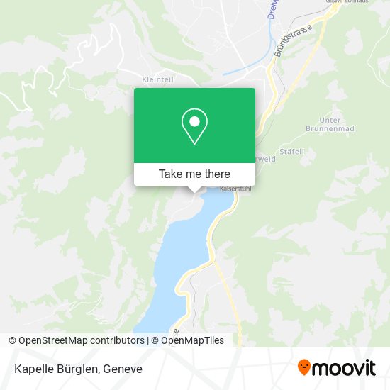Kapelle Bürglen map