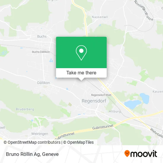 Bruno Röllin Ag map