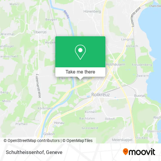 Schultheissenhof map