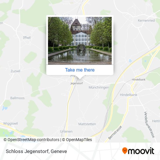 Schloss Jegenstorf map