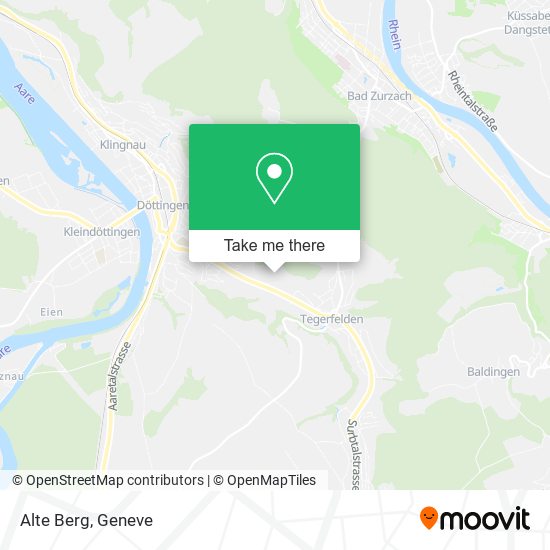 Alte Berg map