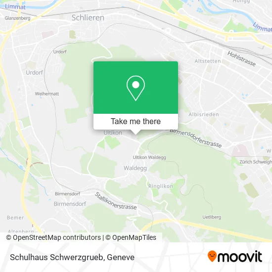 Schulhaus Schwerzgrueb map