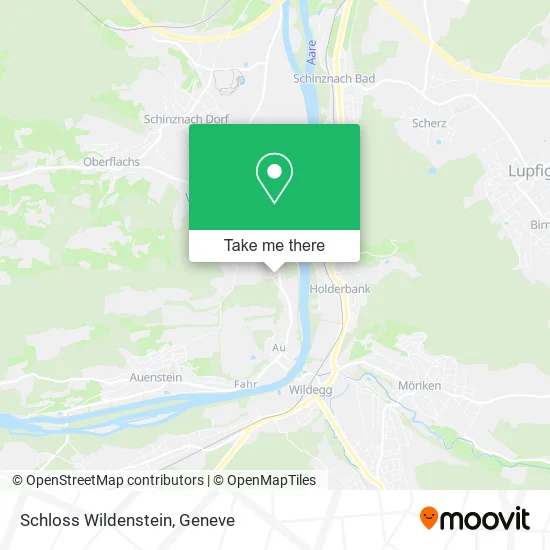 Schloss Wildenstein map