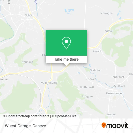 Wuest Garage map