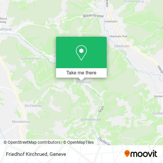 Friedhof Kirchrued map