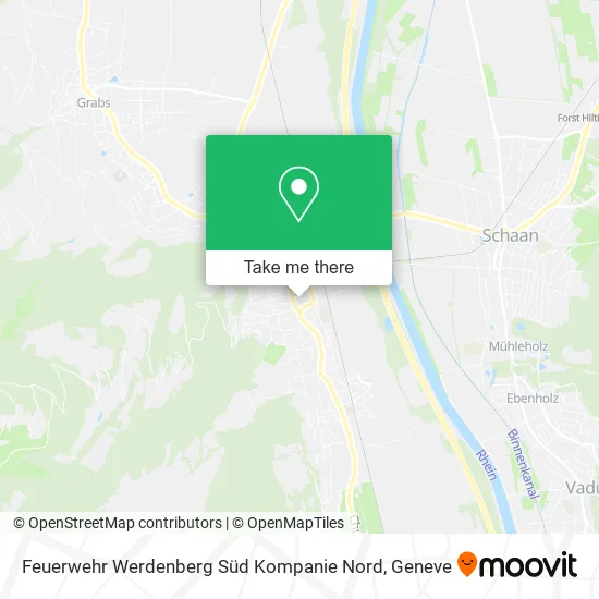Feuerwehr Werdenberg Süd Kompanie Nord map