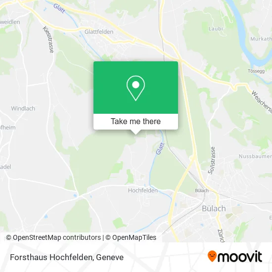 Forsthaus Hochfelden map