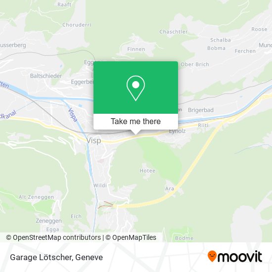 Garage Lötscher map