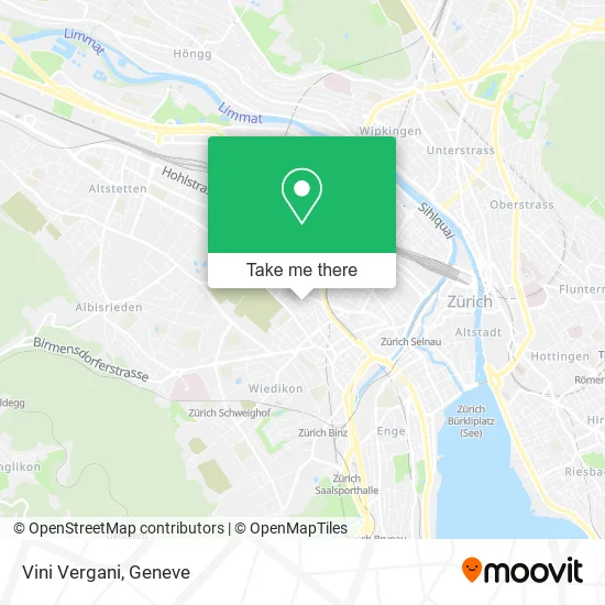 Vini Vergani map