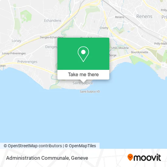 Administration Communale map