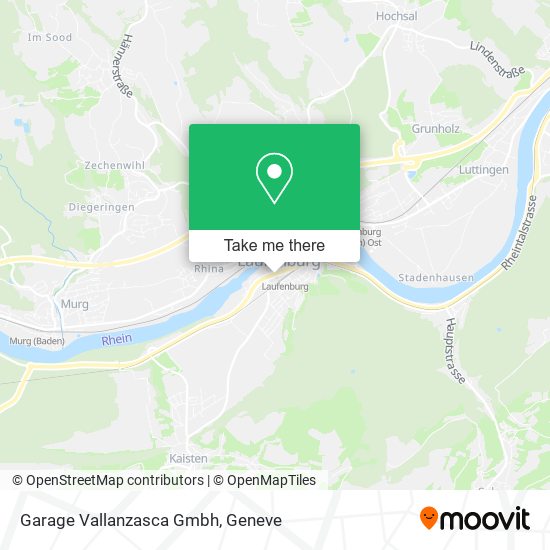 Garage Vallanzasca Gmbh map