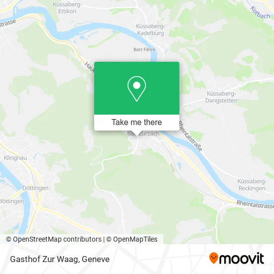 Gasthof Zur Waag map