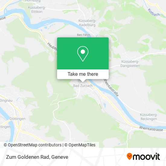 Zum Goldenen Rad map