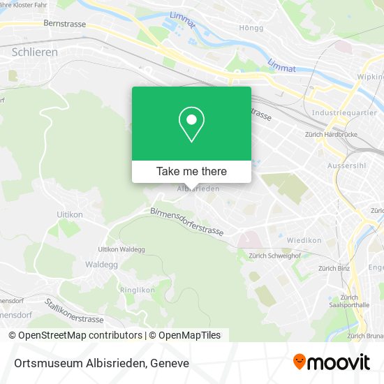 Ortsmuseum Albisrieden map