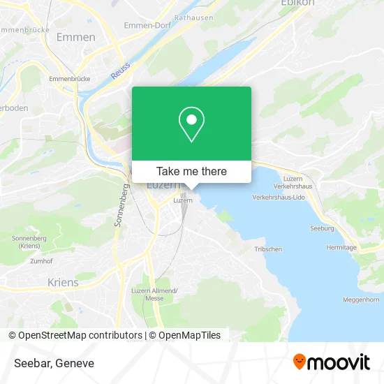 Seebar map