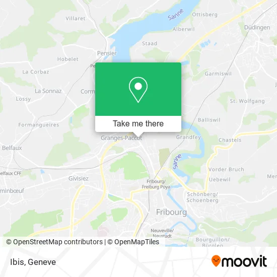 Ibis map