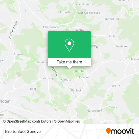 Breitenloo map