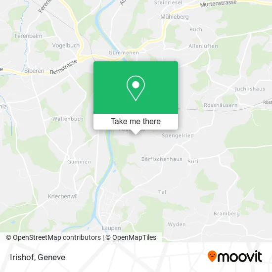 Irishof map