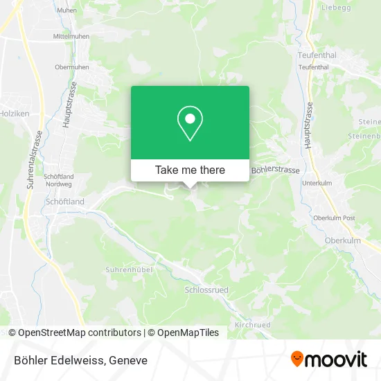 Böhler Edelweiss map