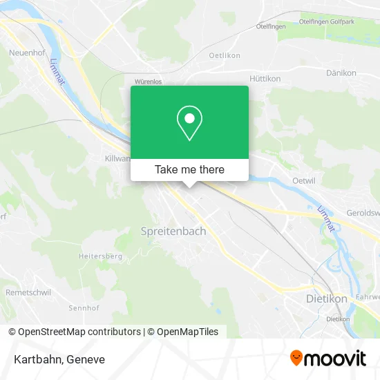 Kartbahn map