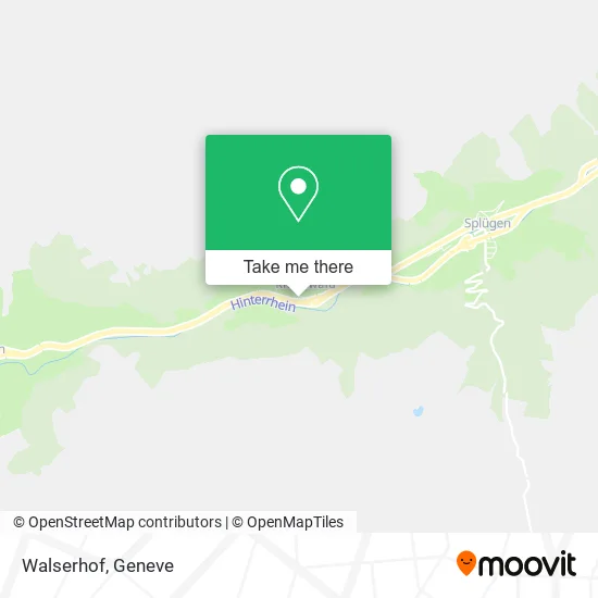 Walserhof map