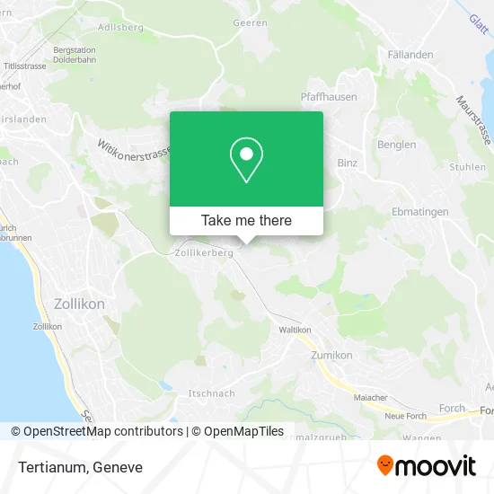 Tertianum map