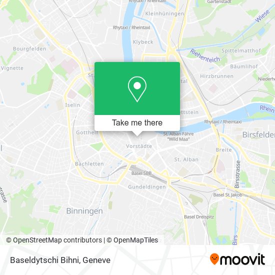 Baseldytschi Bihni map