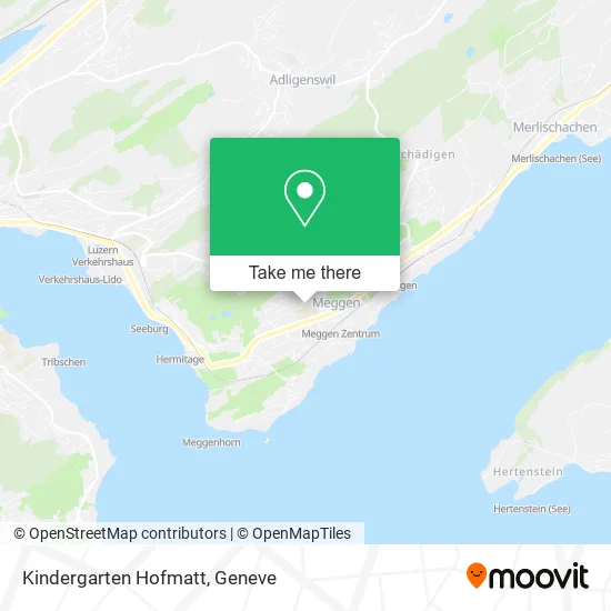 Kindergarten Hofmatt map