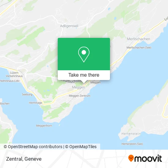 Zentral map