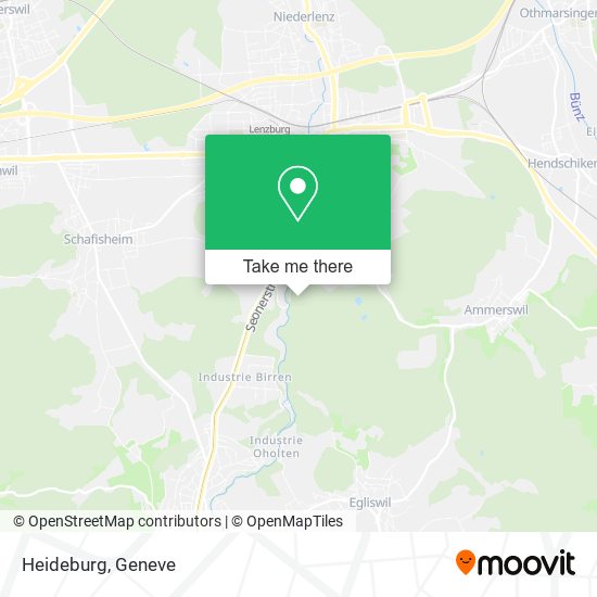 Heideburg map