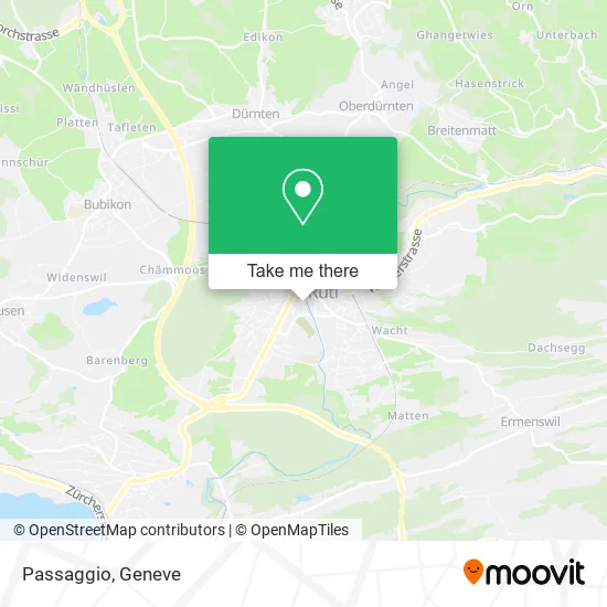Passaggio map