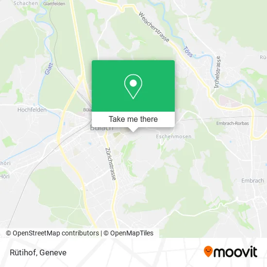 Rütihof map