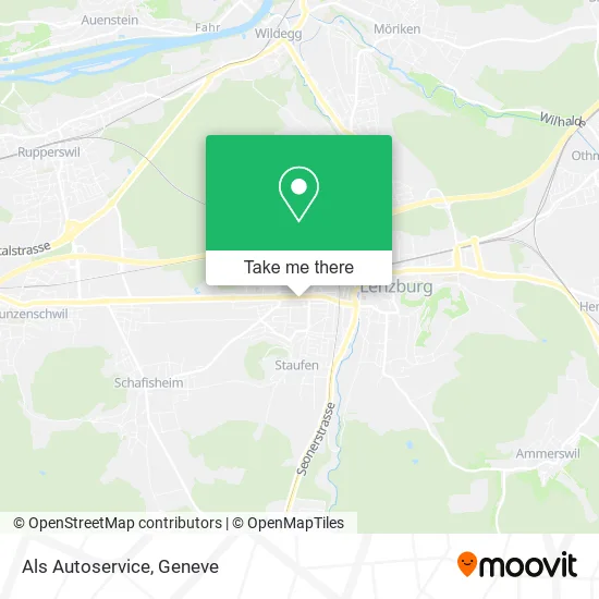 Als Autoservice map