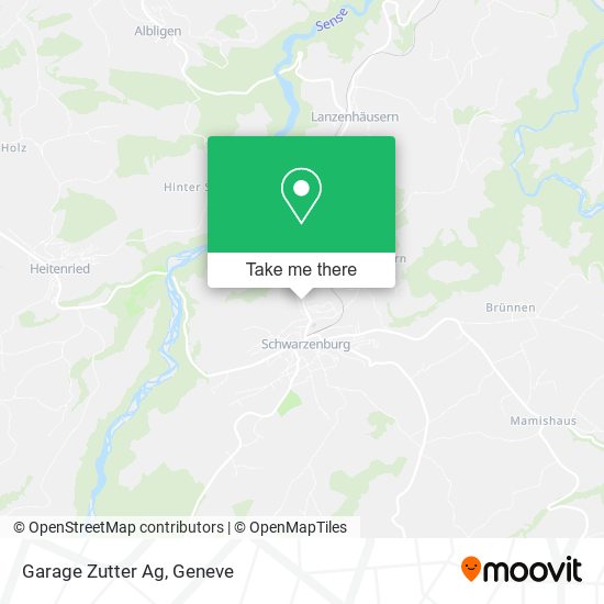 Garage Zutter Ag map