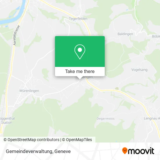 Gemeindeverwaltung map