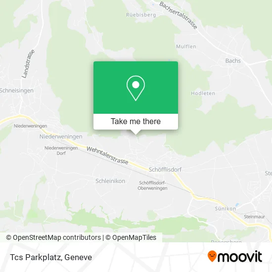 Tcs Parkplatz map
