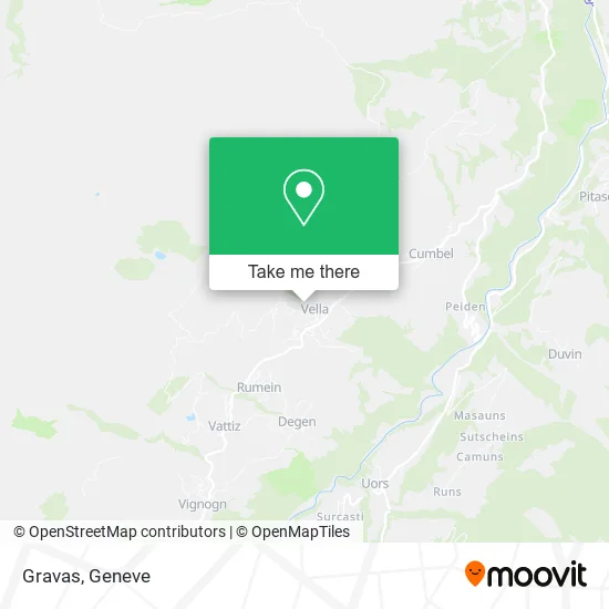 Gravas map