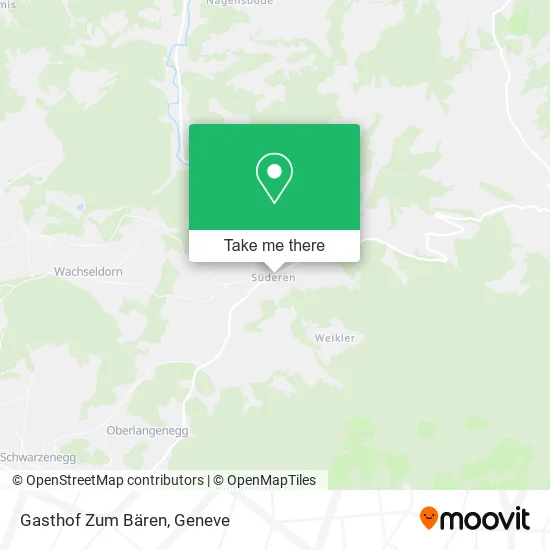 Gasthof Zum Bären map